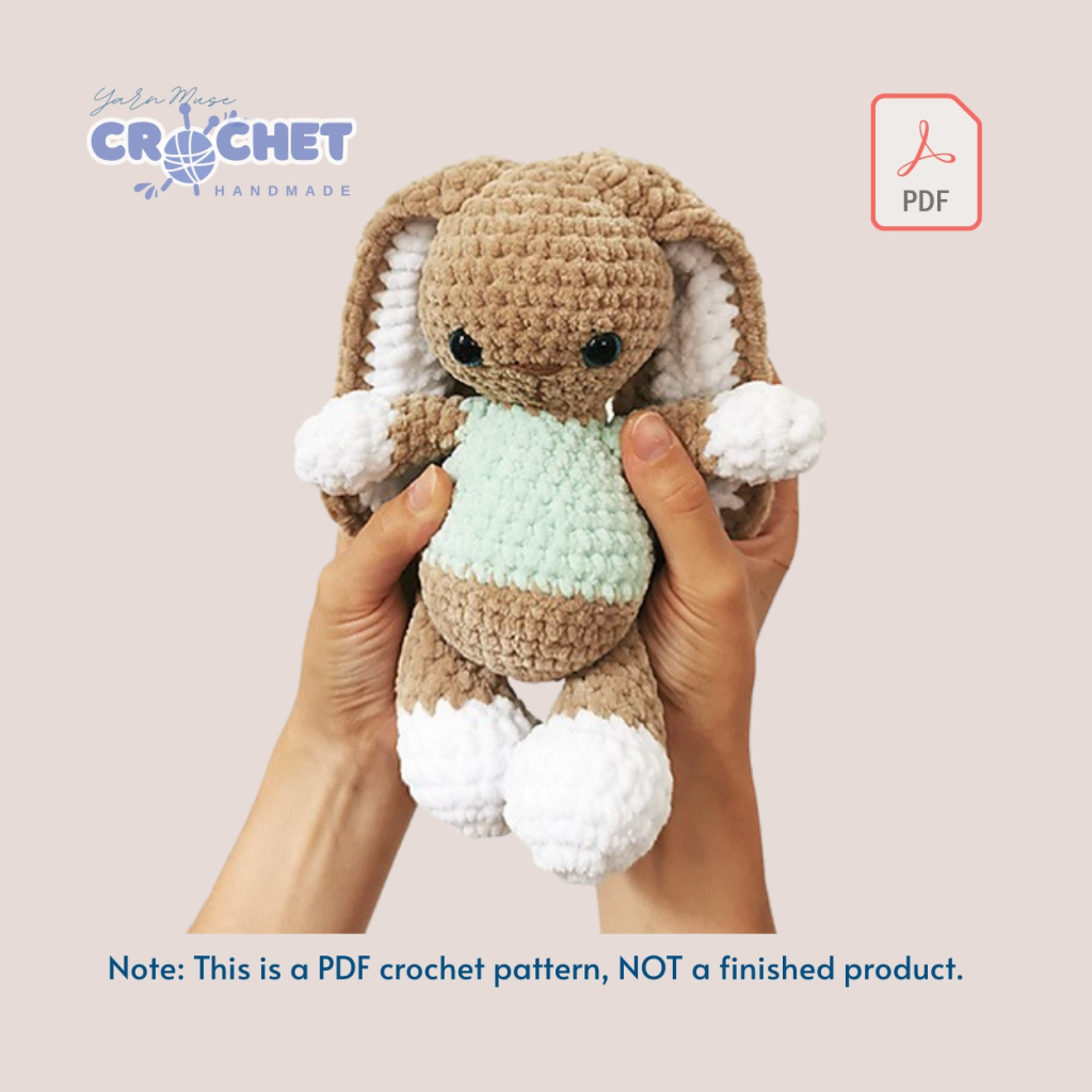 Animal Friends Beginner Crochet Pattern PDF