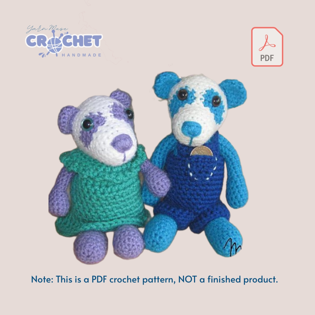 Handmade Crochet Dresses Overalls Pattern PDF Guide