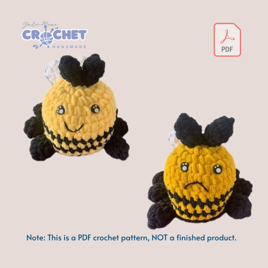 Insects and Mini Animals Crochet Pattern PDF