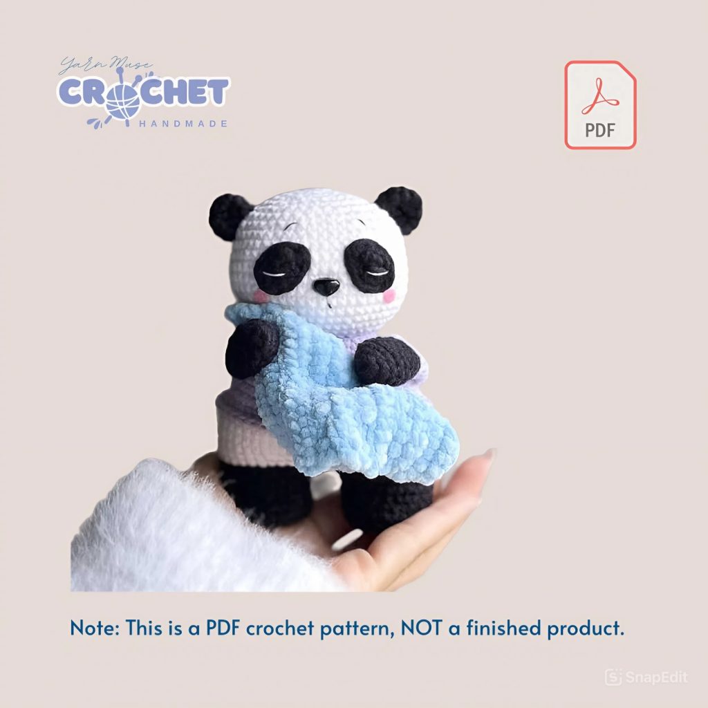 Teddy Bears & Large Plush Crochet Pattern PDF