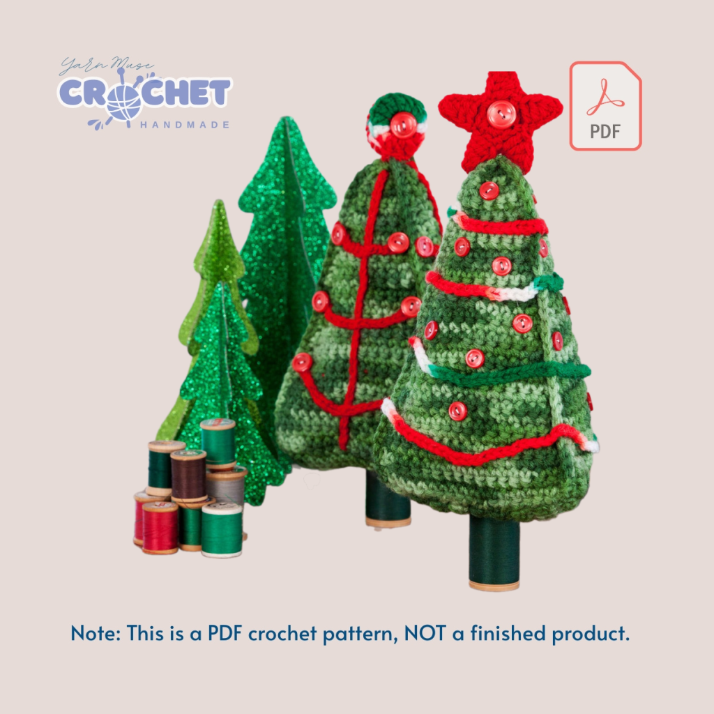 Themed Handmade Crochet Set PDF Pattern