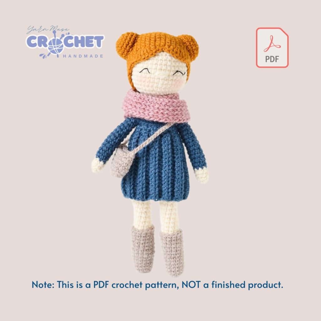 Anna the Doll Crochet Pattern PDF