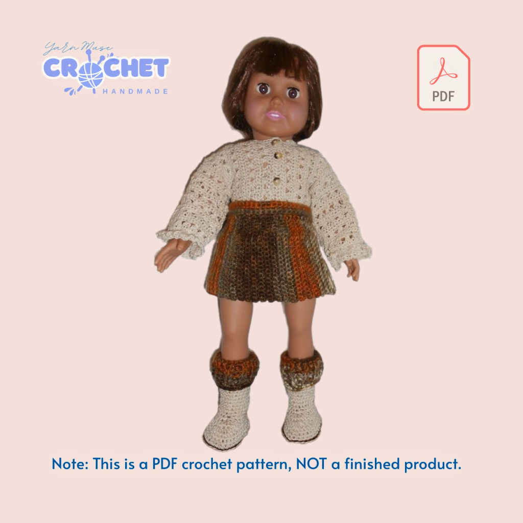 Toy Doll and Accessory Crochet Guide PDF