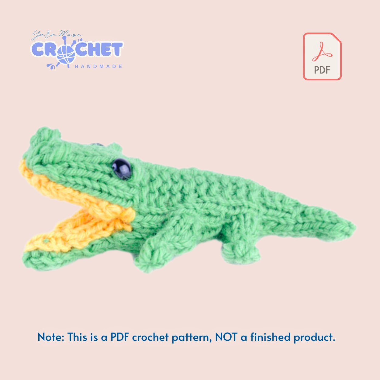 Animal Friends Plush Crochet Tutorial PDF