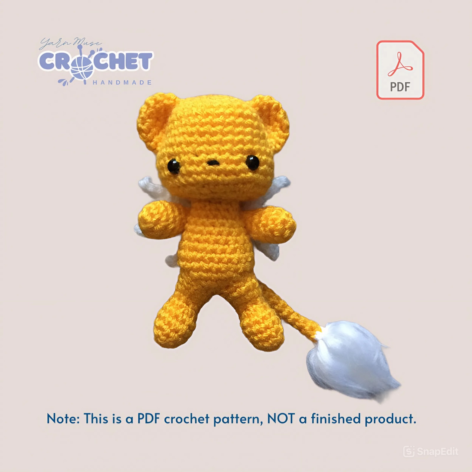 Cartoon & Chibi Characters Crochet Pattern PDF