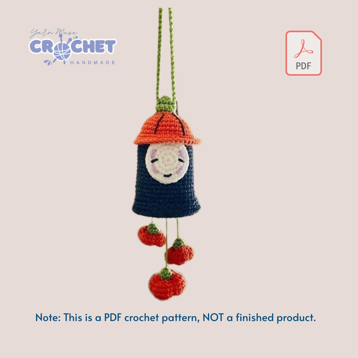 Cartoon Chibi Characters Crochet Pattern PDF