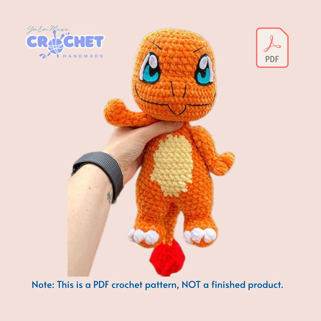 Cartoon Chibi Duo Crochet Pattern PDF