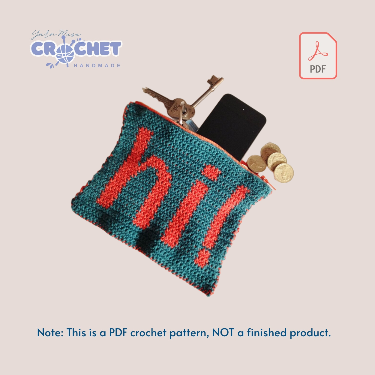 Crochet Bags Pouches Pattern PDF Guide for Beginners (2)