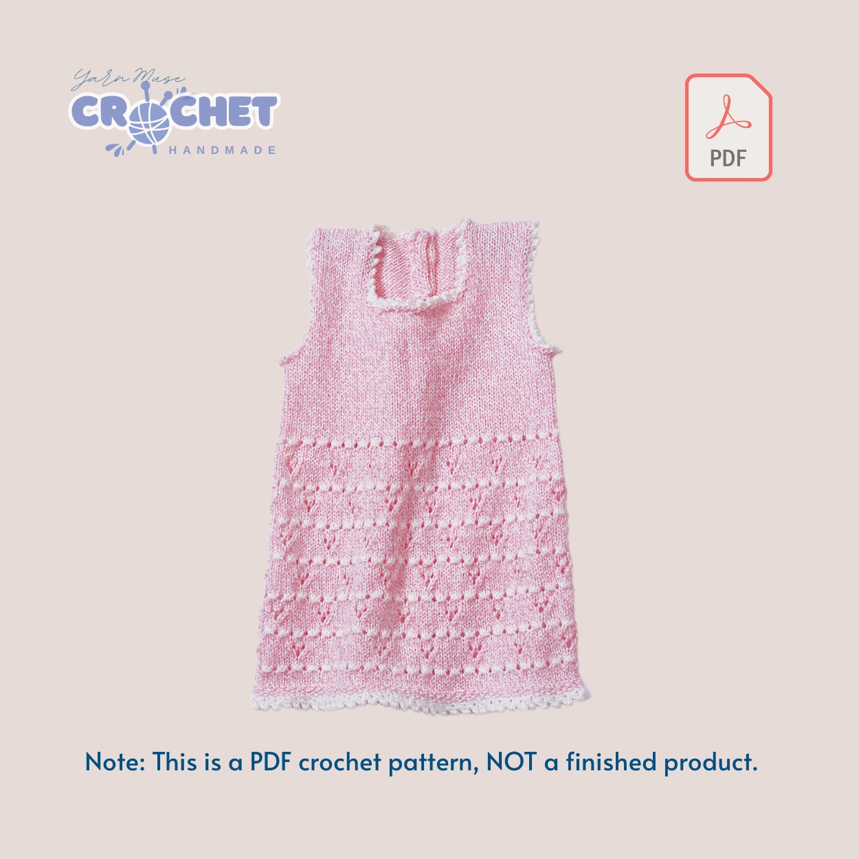 Crochet Dresses and Overalls Pattern PDF Guide