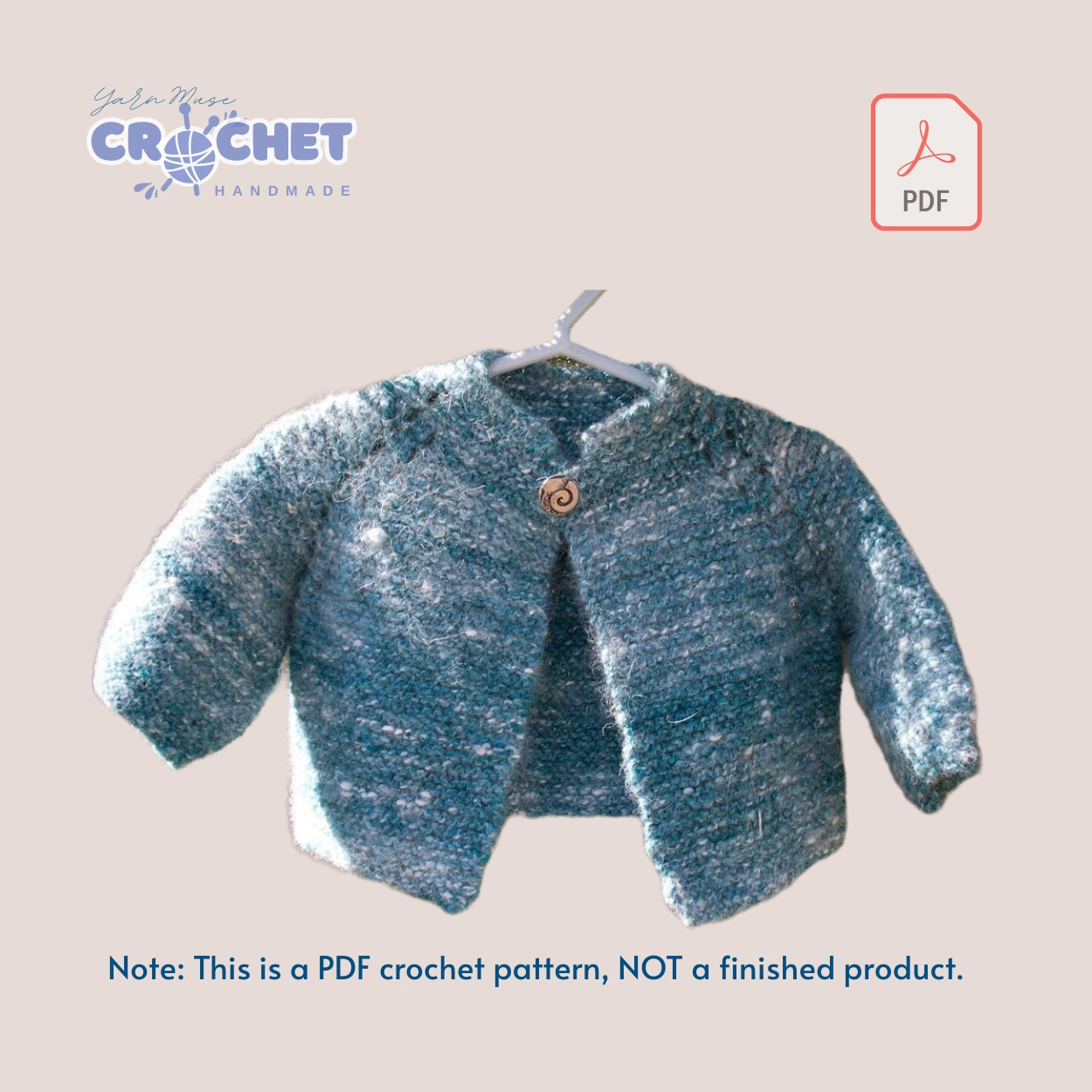 Crochet Sweaters Jackets Pattern PDF Guide for Beginners 2