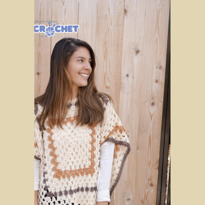 Easy Crochet Shawls and Ponchos Pattern PDF1