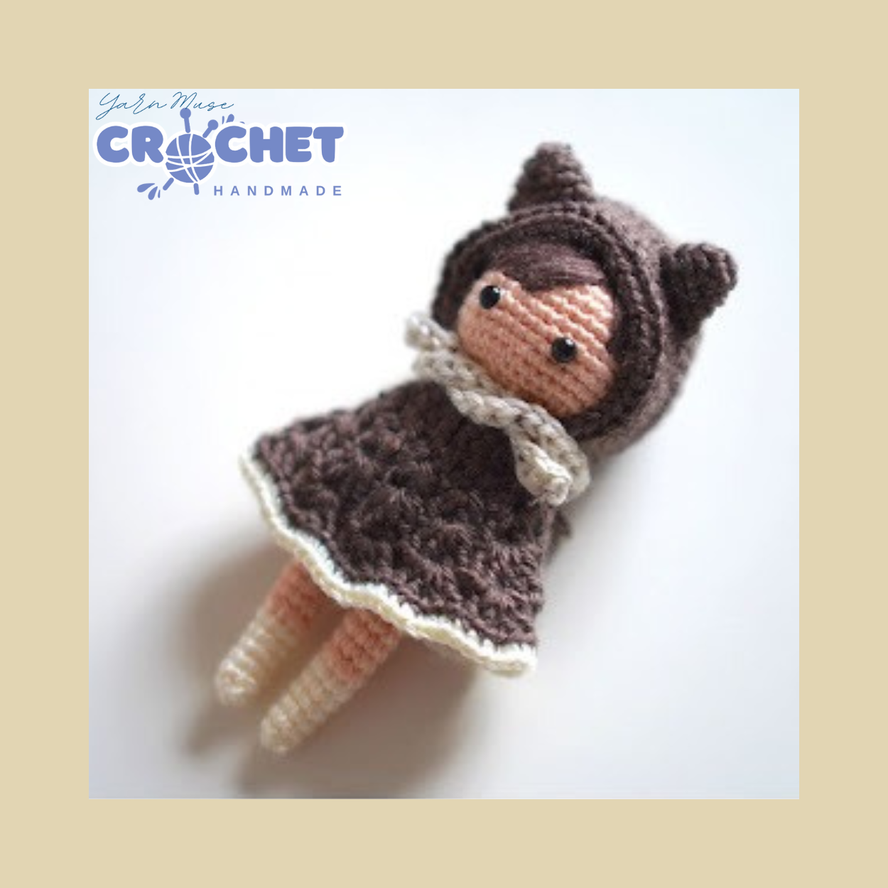Elegant Crochet Fashion Doll Pattern