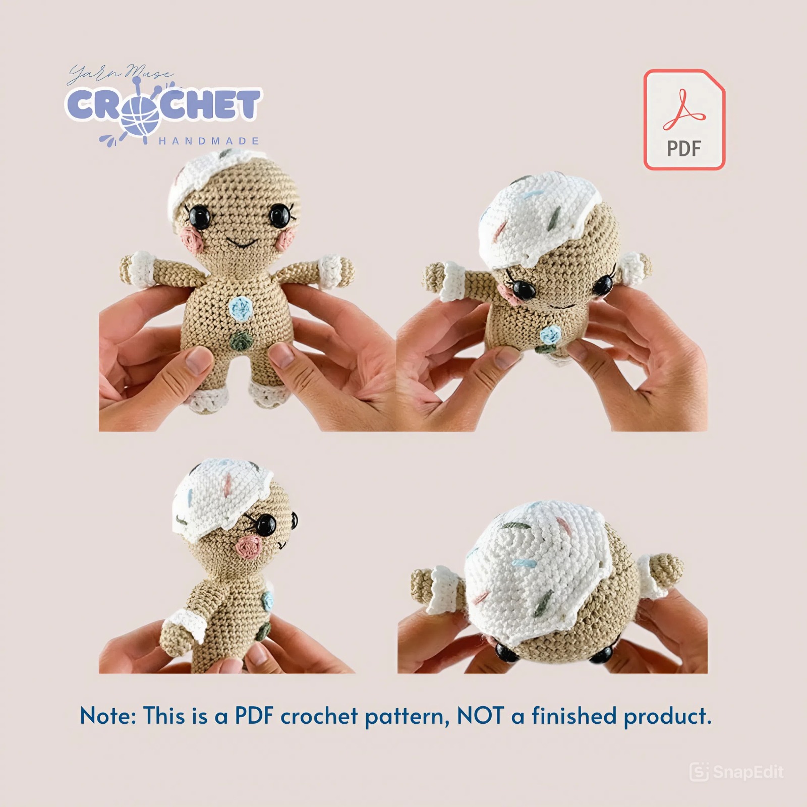 Fashion Dolls Crochet Pattern PDF Guide1