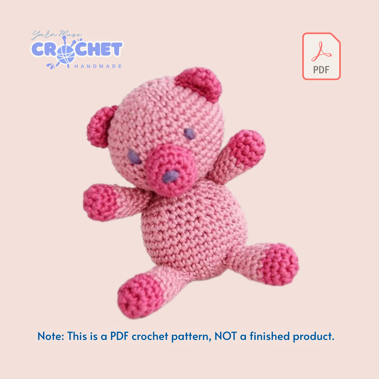 Gift Plush Amigurumi Tutorial for Beginners
