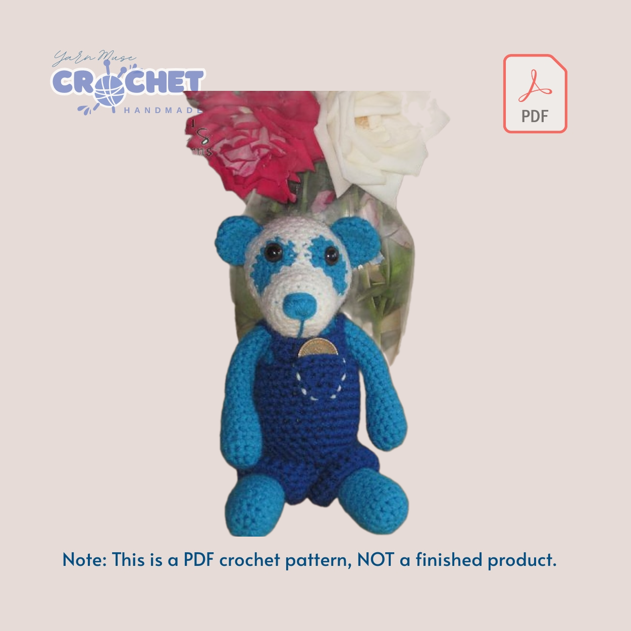 Handmade Crochet Dresses Overalls Pattern PDF Guide (2)