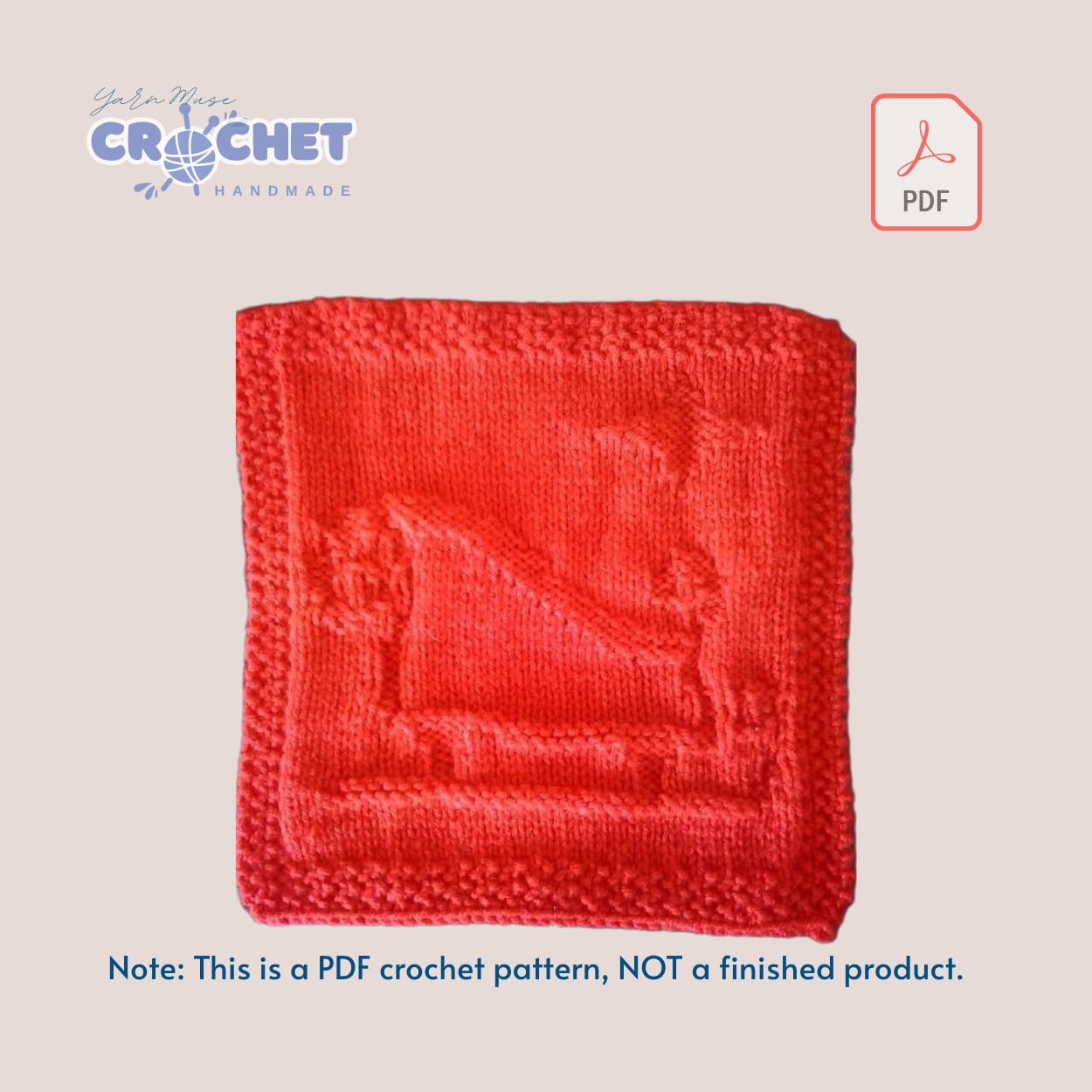 Handmade Rugs Cushions and Throws Crochet Pattern PDF