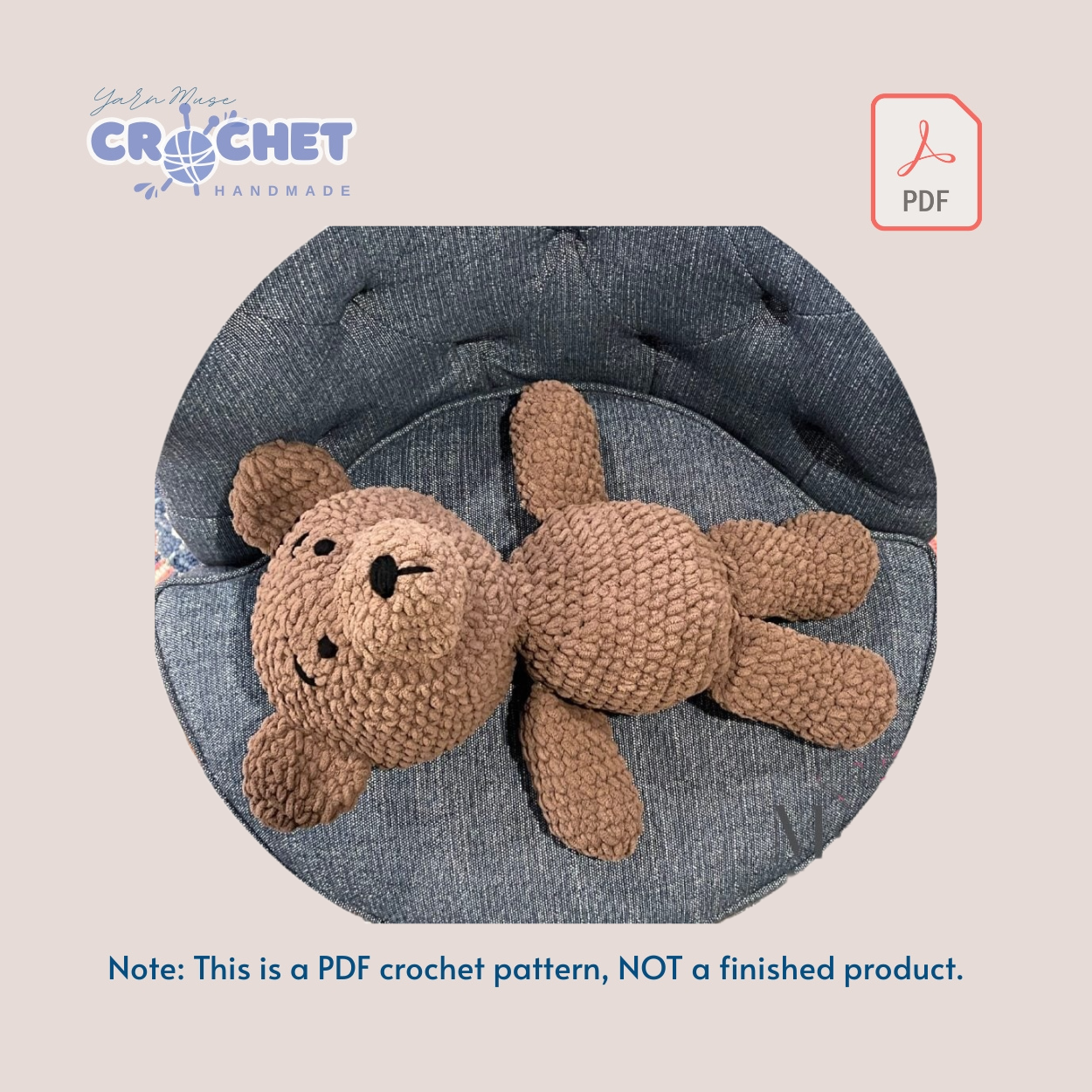 Handmade Teddy Plush Crochet Guide