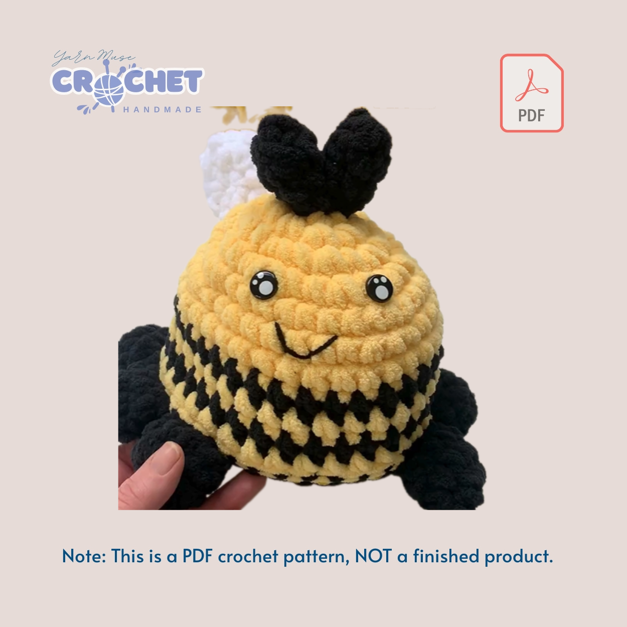 Insects and Mini Animals Crochet Pattern PDF