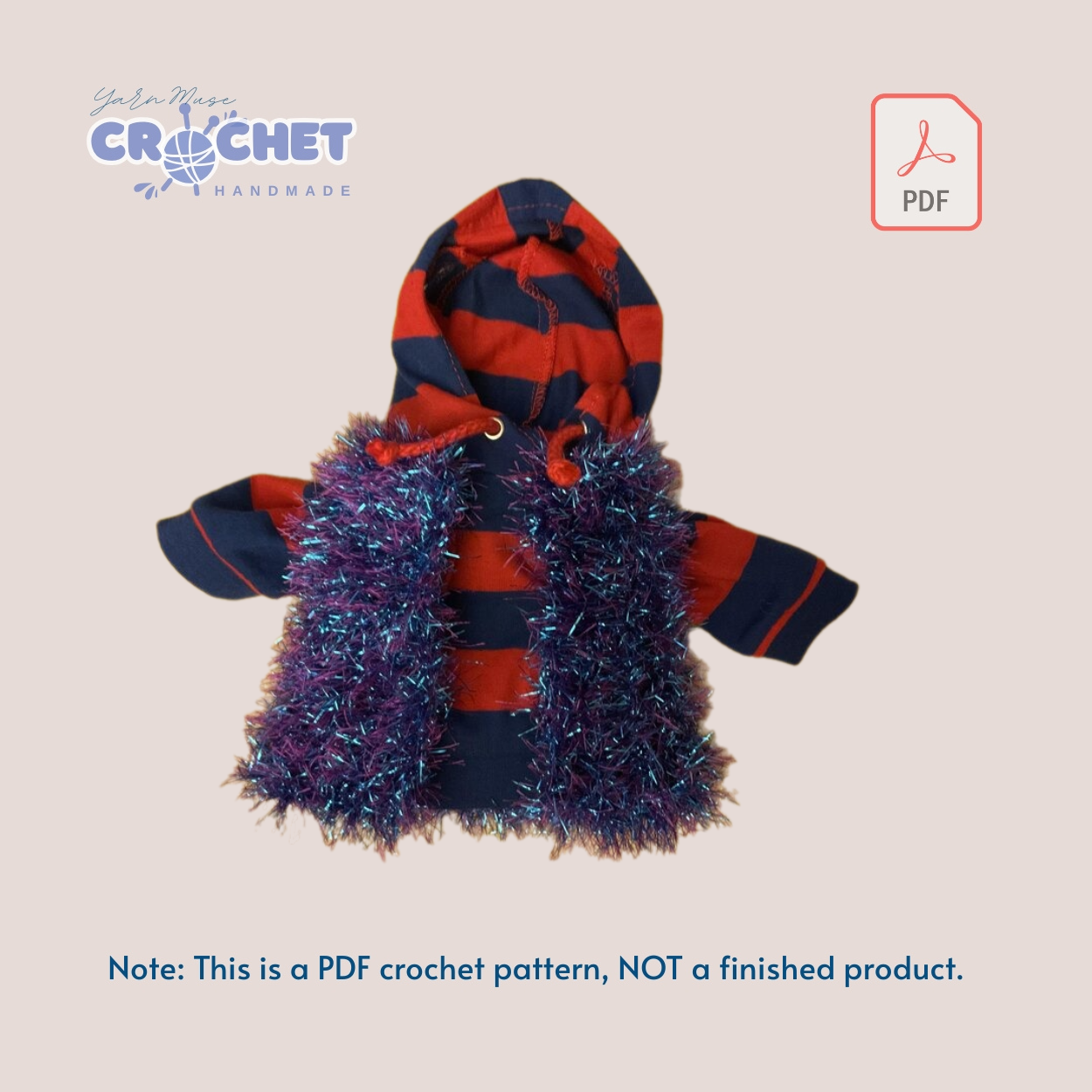 Modern Fashion Doll DIY Crochet Pattern