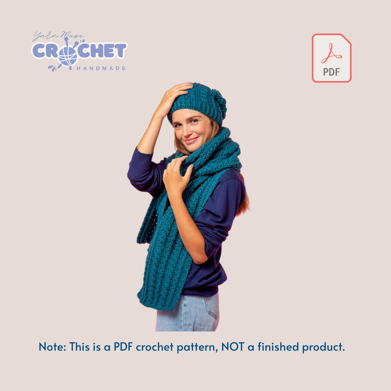 Scarves Crochet and Knitting Pattern PDF Guide 1