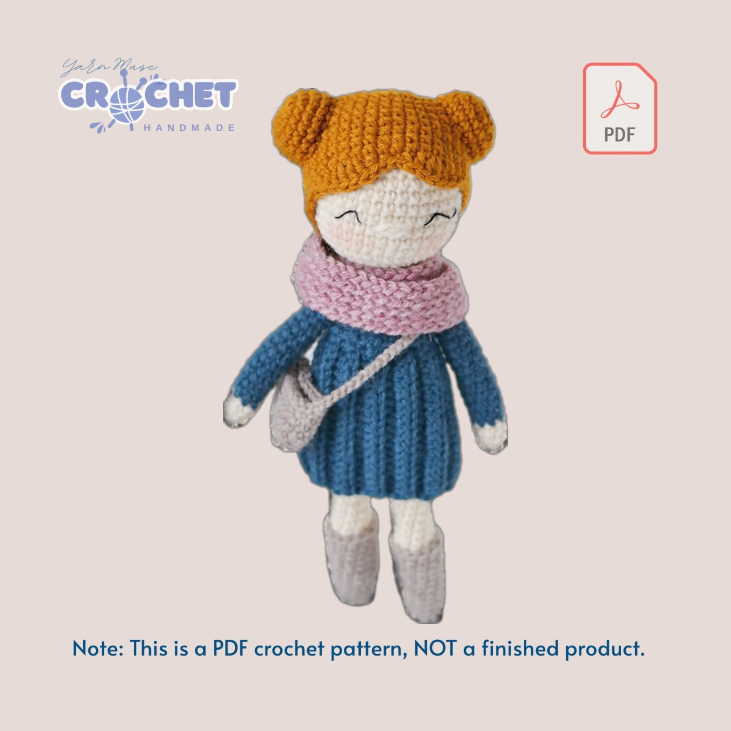 Anna the Doll Crochet Pattern PDF