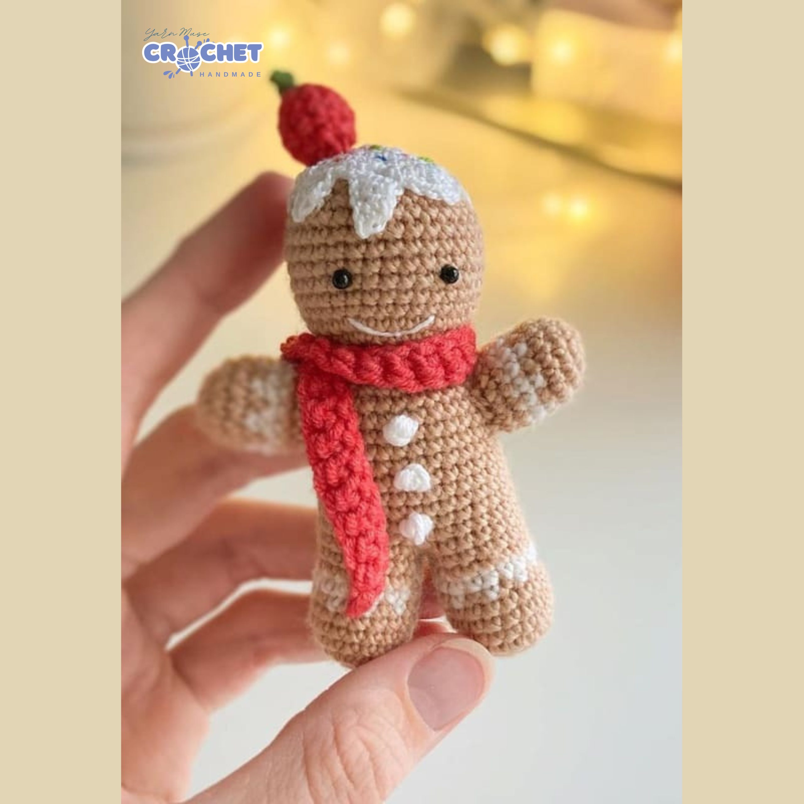 Cute Gingerbread Amigurumi Crochet Pattern Best