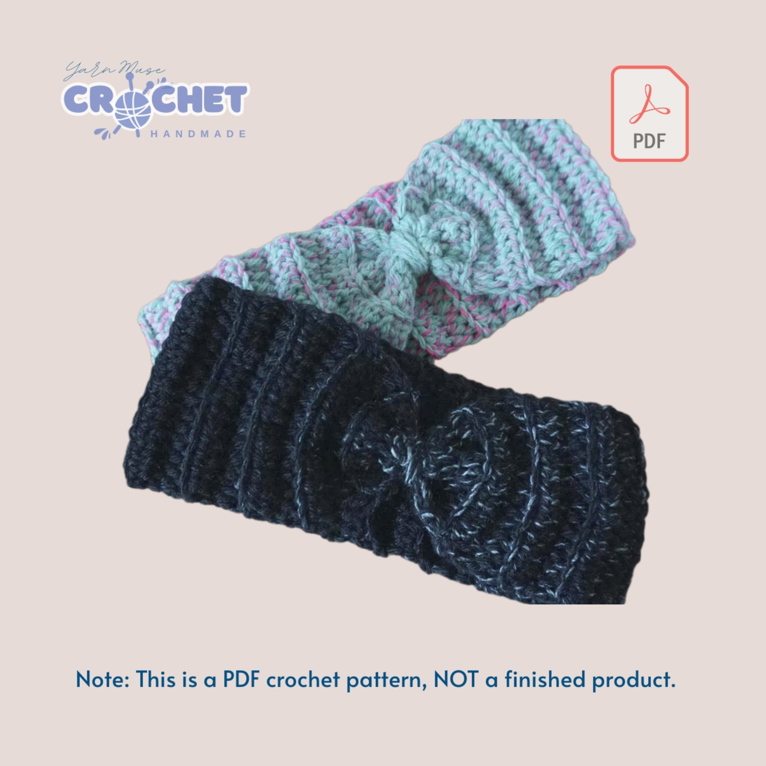 Bow Style Headband Crochet Pattern