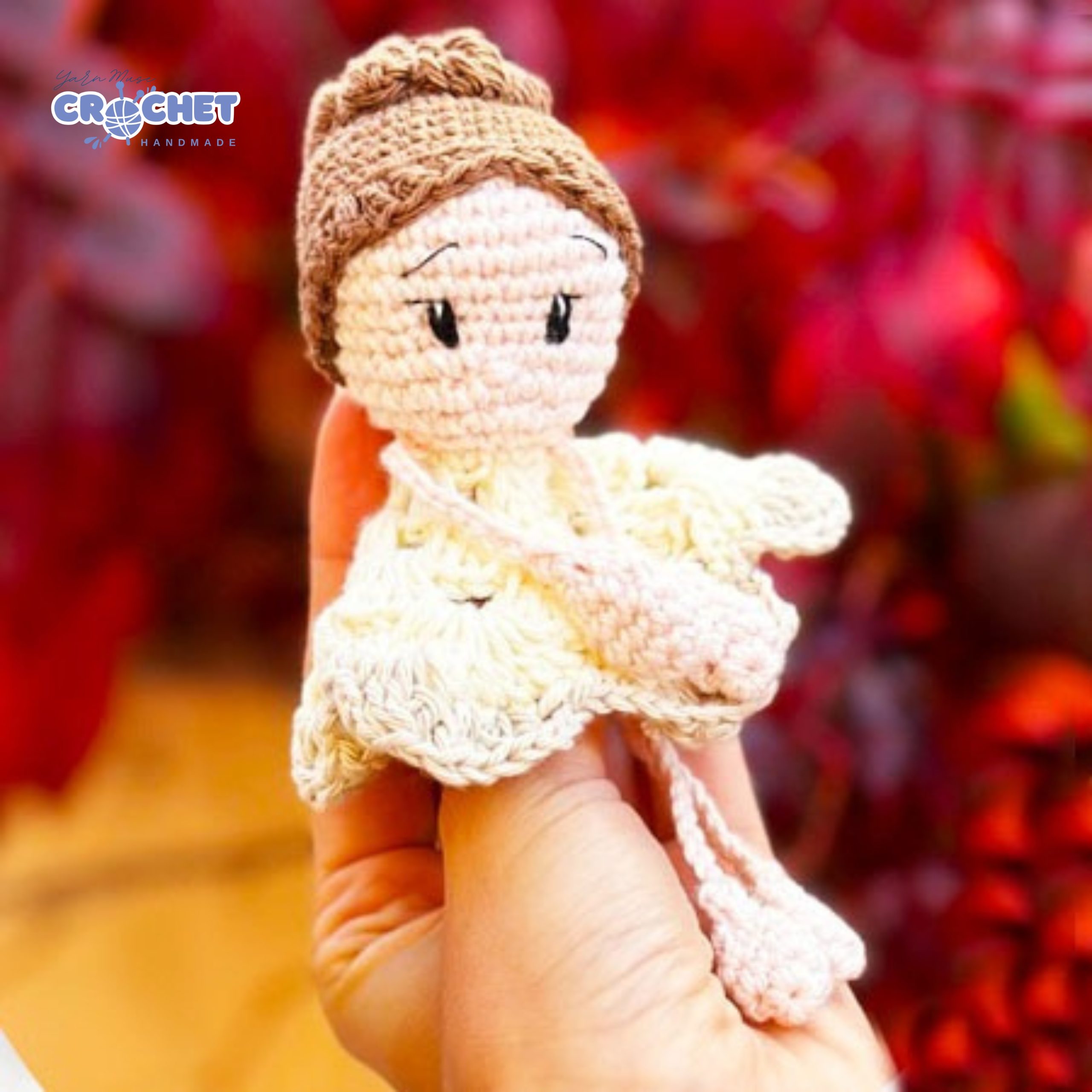 MQ-042-Amigurumi Angel Doll Christmas Crochet Pattern PDF