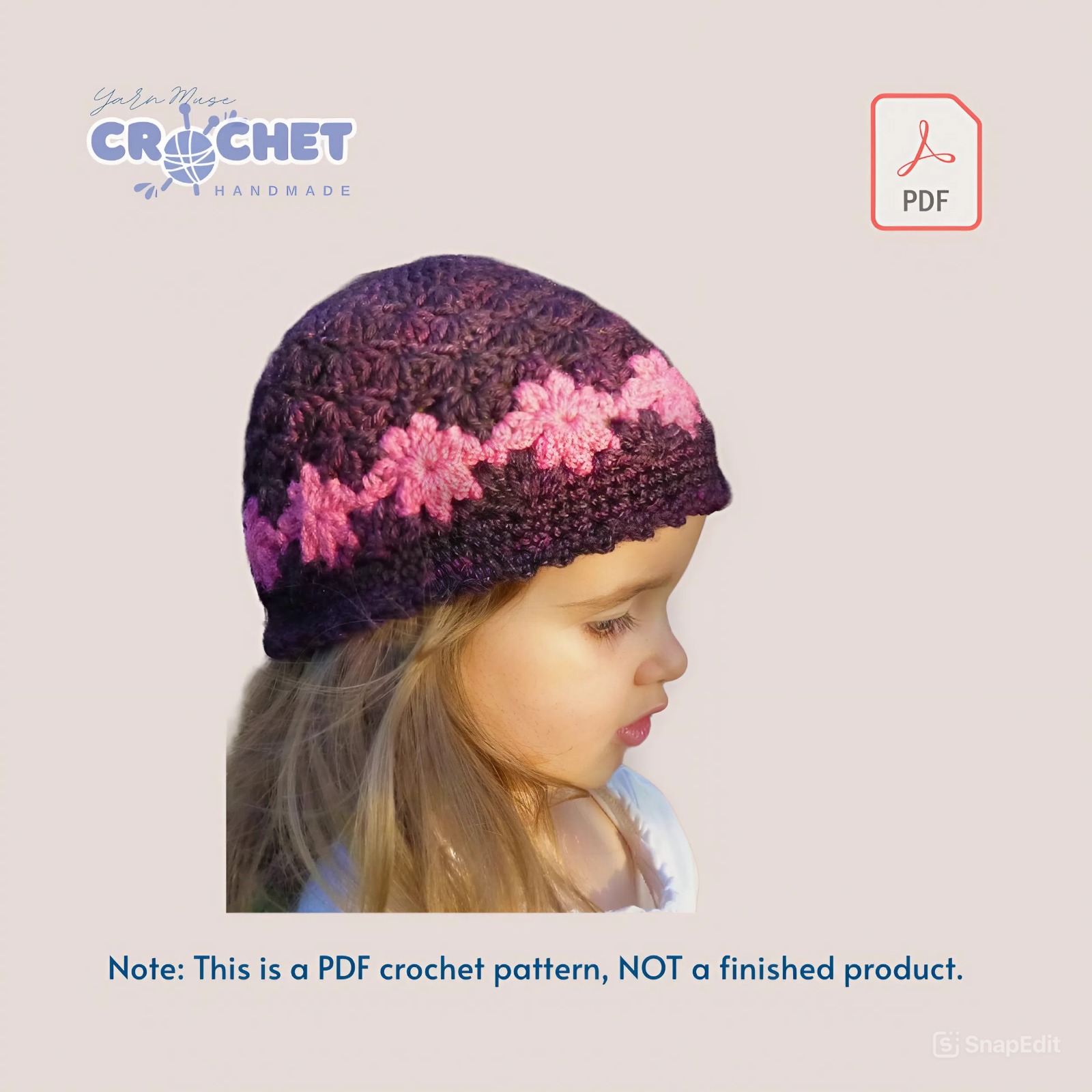 Women’s Crochet Dress PDF Pattern 2