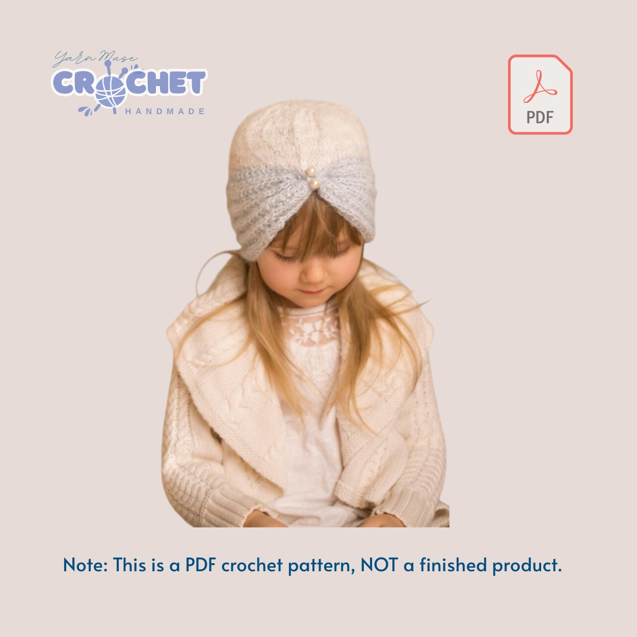 Easy Crochet Hats and Headbands Pattern PDF