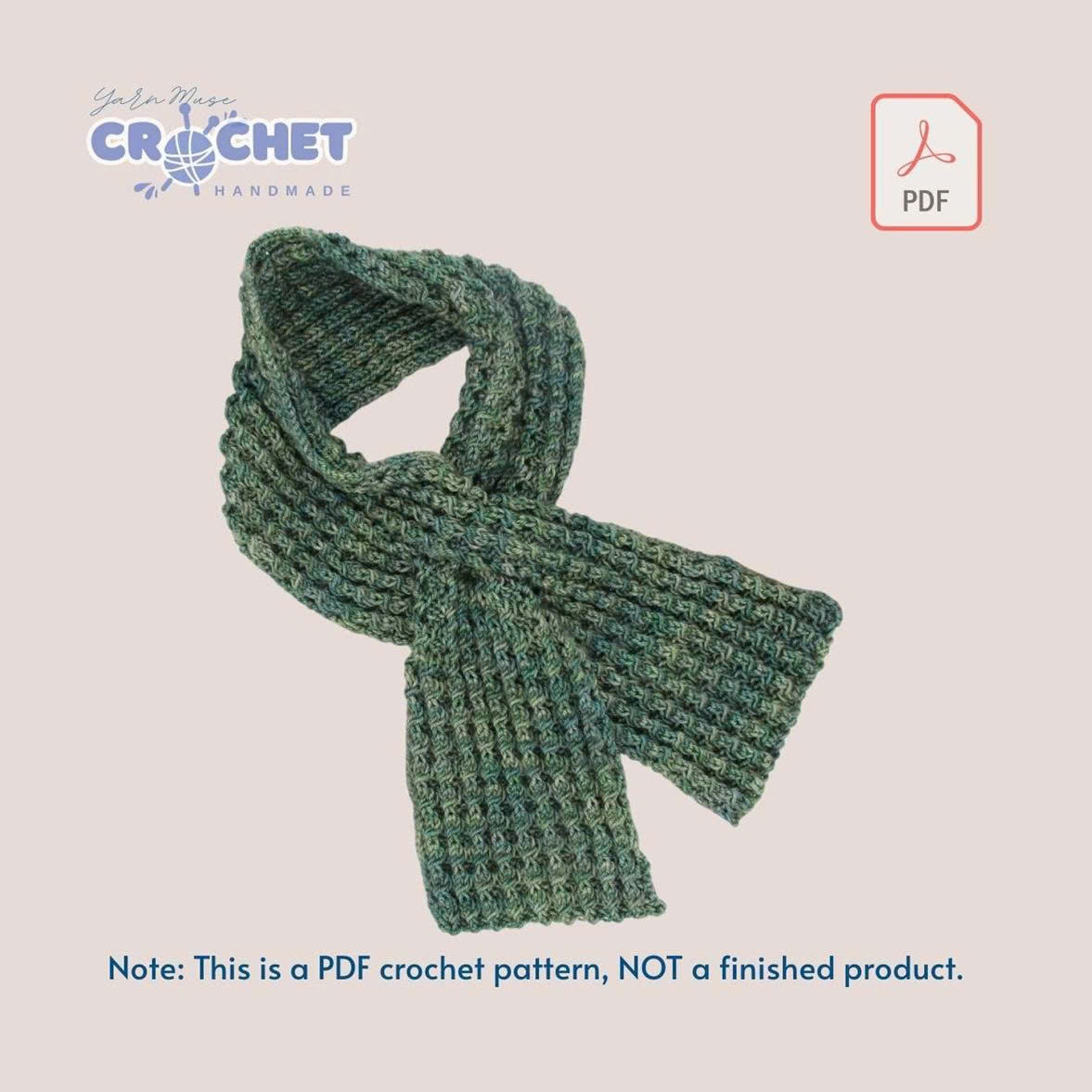 Scarves Crochet and Knitting Pattern PDF Guide