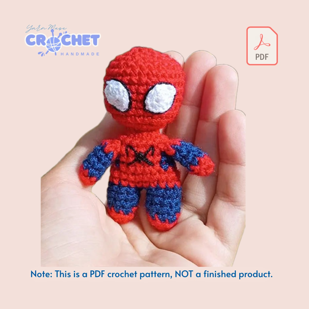 Cartoon and Chibi Crochet Pattern Series PDF