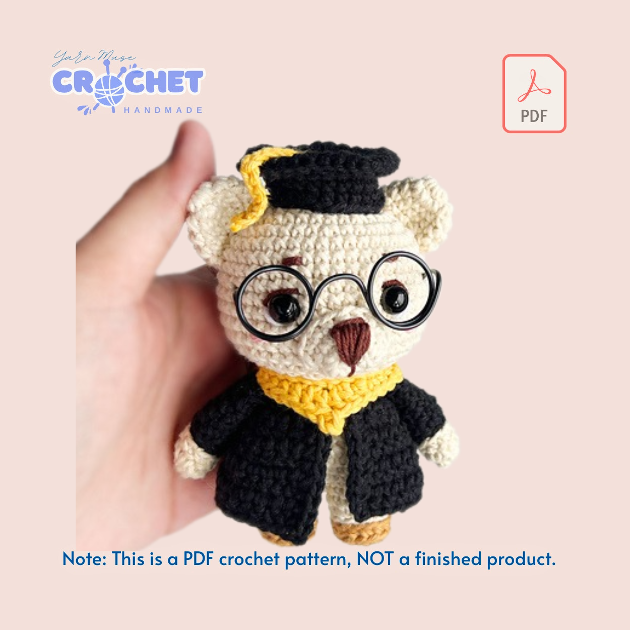 Chic Fashion Doll Amigurumi Pattern – Instant PDF1
