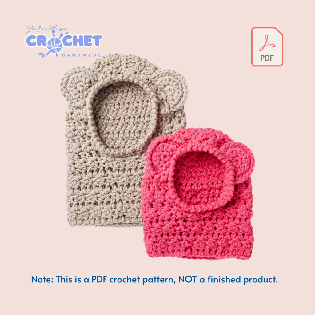 Chunky Plush Teddy Bear Amigurumi DIY Pattern