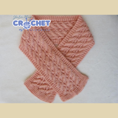 Chunky Scarves Knitting Pattern PDF