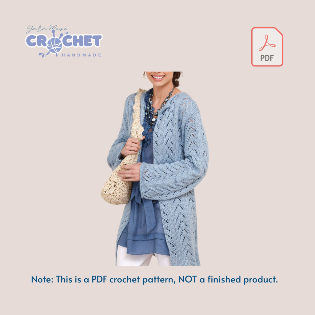 Classic Crochet Sweaters Jackets Pattern Collection