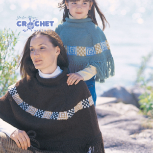 Classic Shawls and Ponchos Crochet Pattern PDF