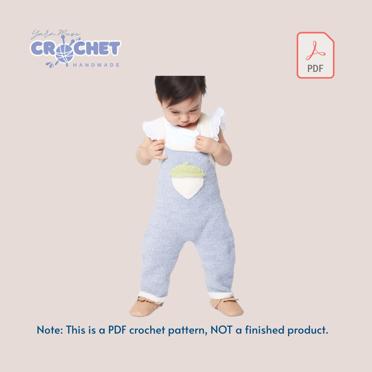 Crochet Fashion Dresses and Overalls Pattern PDF (2)