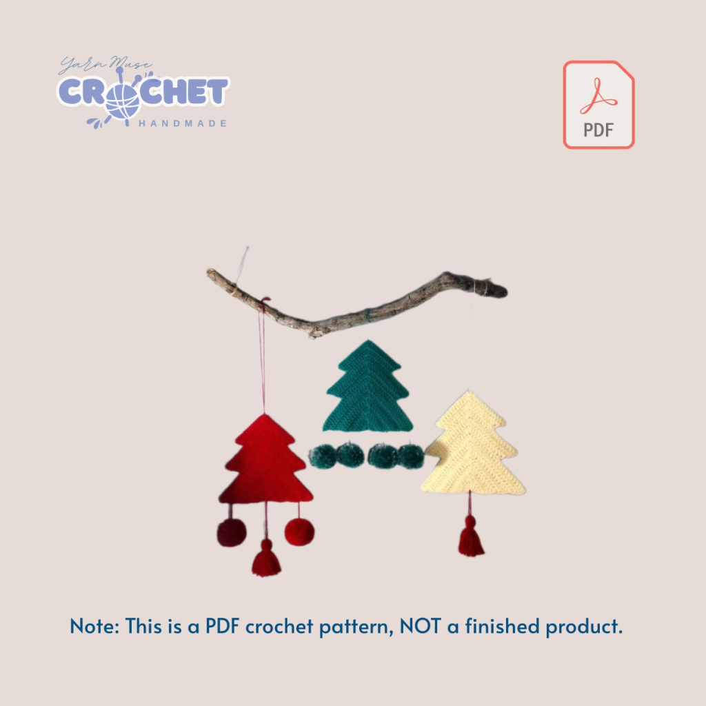 Crochet Handmade Home Decor Pattern PDF