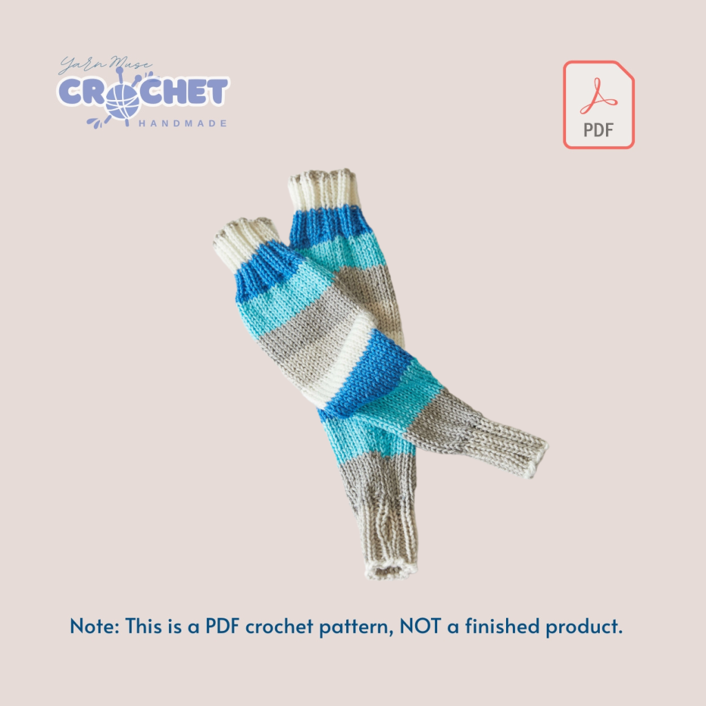Crochet Shoes Socks and Gloves Step by Step PDF