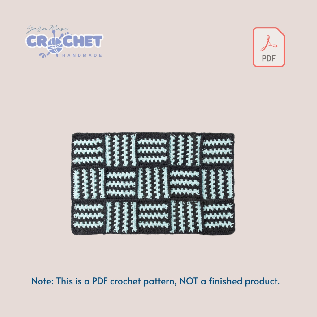 Crochet Textured Rugs Cushions and Throws Tutorial PDF