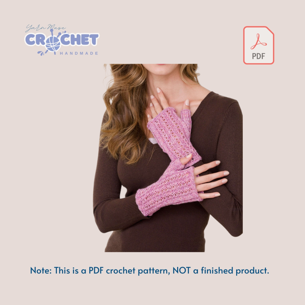 Crochet Textured Shoes Socks and Gloves Pattern Guide