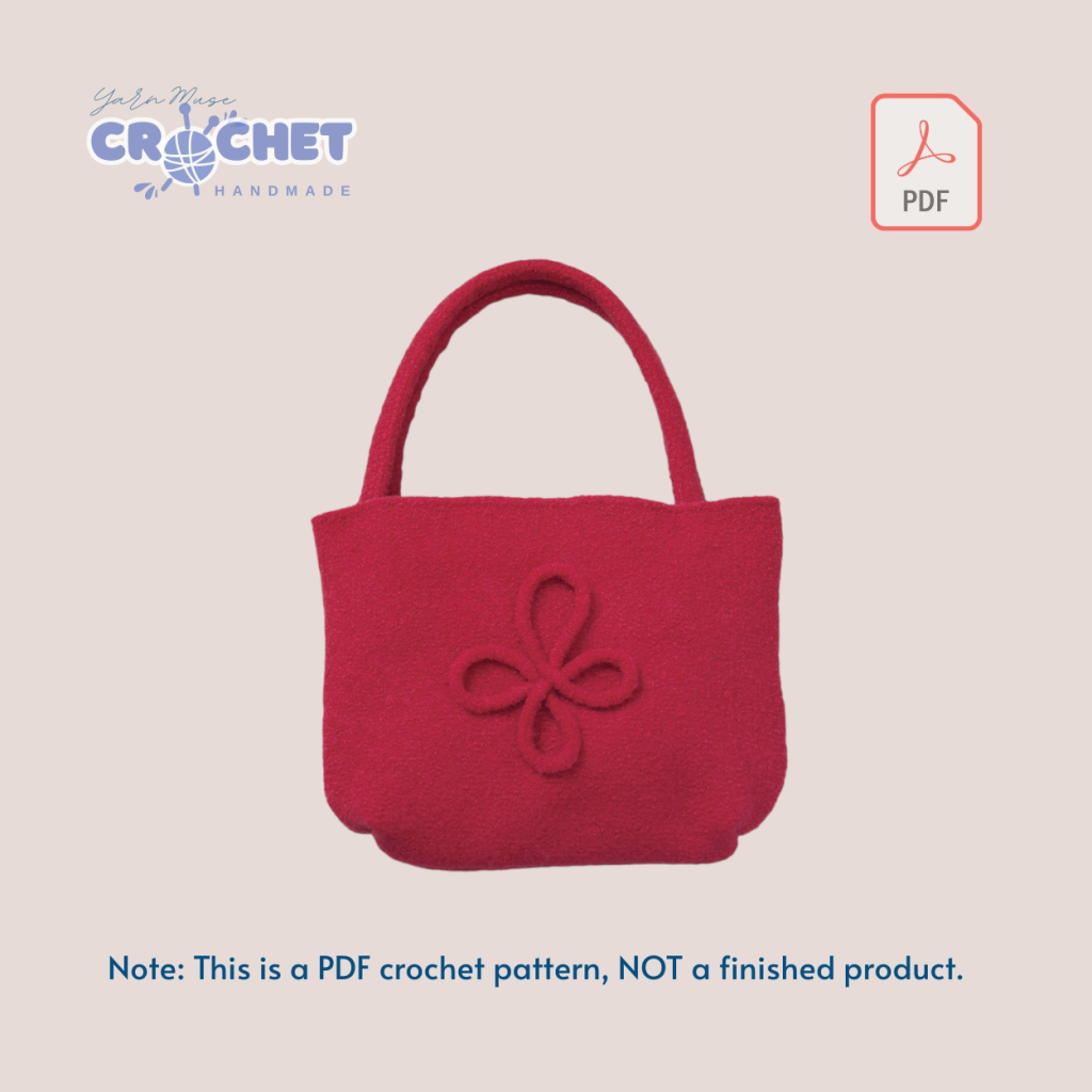 Crochet Trendy Bags and Pouches Pattern PDF