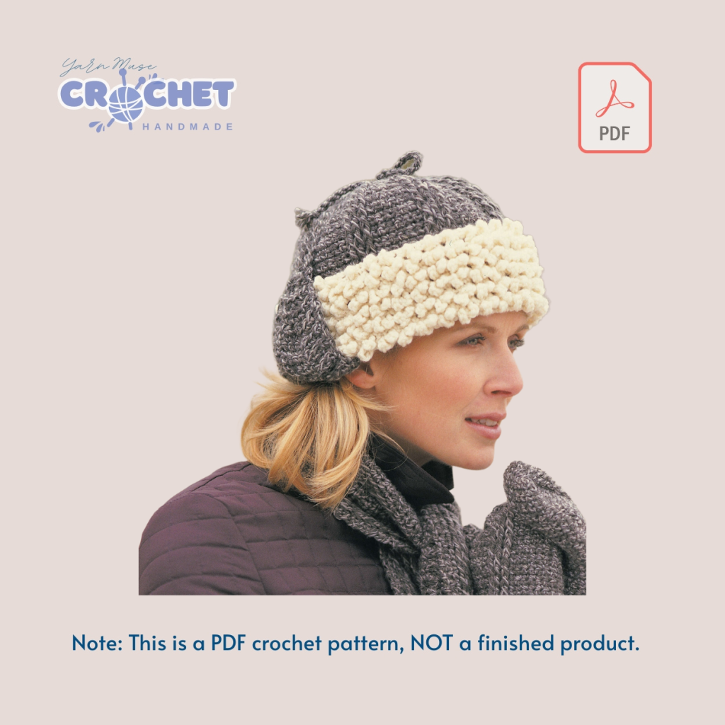 Crochet Winter Shoes Socks and Gloves Pattern PDF