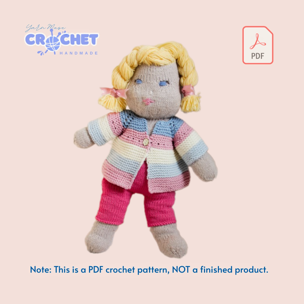 Custom Fashion Dolls Crochet PDF