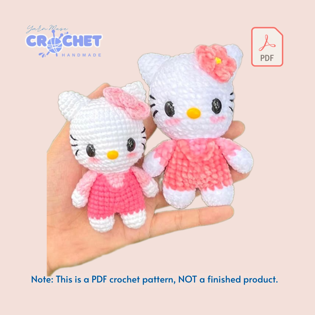 Cute Cartoon Inspired Crochet Pattern PDF