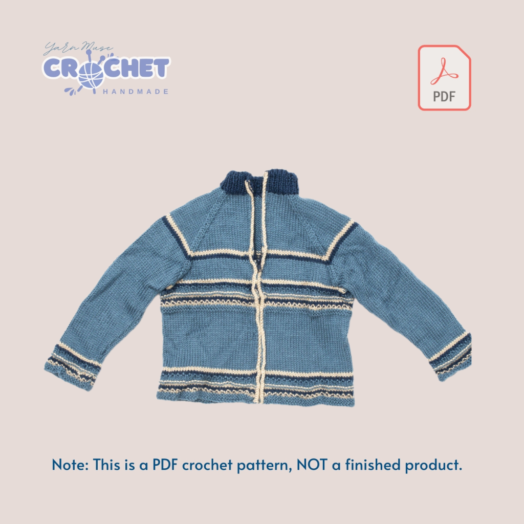 DIY Crochet Sweaters and Jackets Pattern PDF