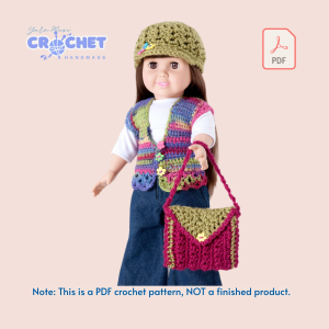 Doll Dress and Accessory Pattern PDF