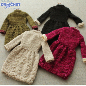 Doll Essentials Accessory Crochet Pattern Set