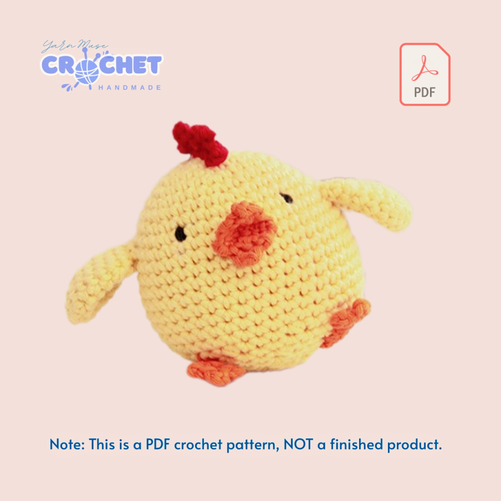 Gift Plush Handmade Crochet Pattern PDF